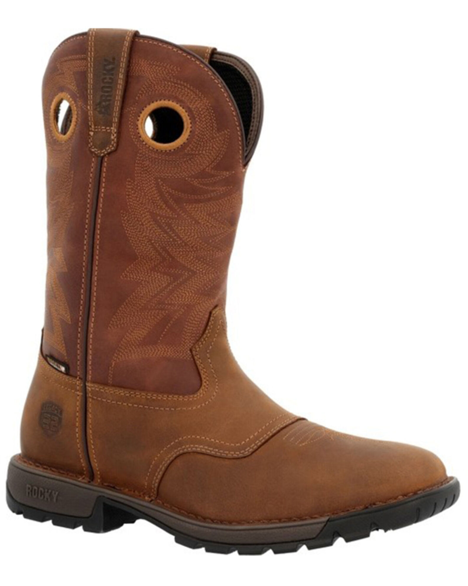 Rocky Men s Legacy 32 Waterproof Western Work Boot Square Toe Country Outfitter