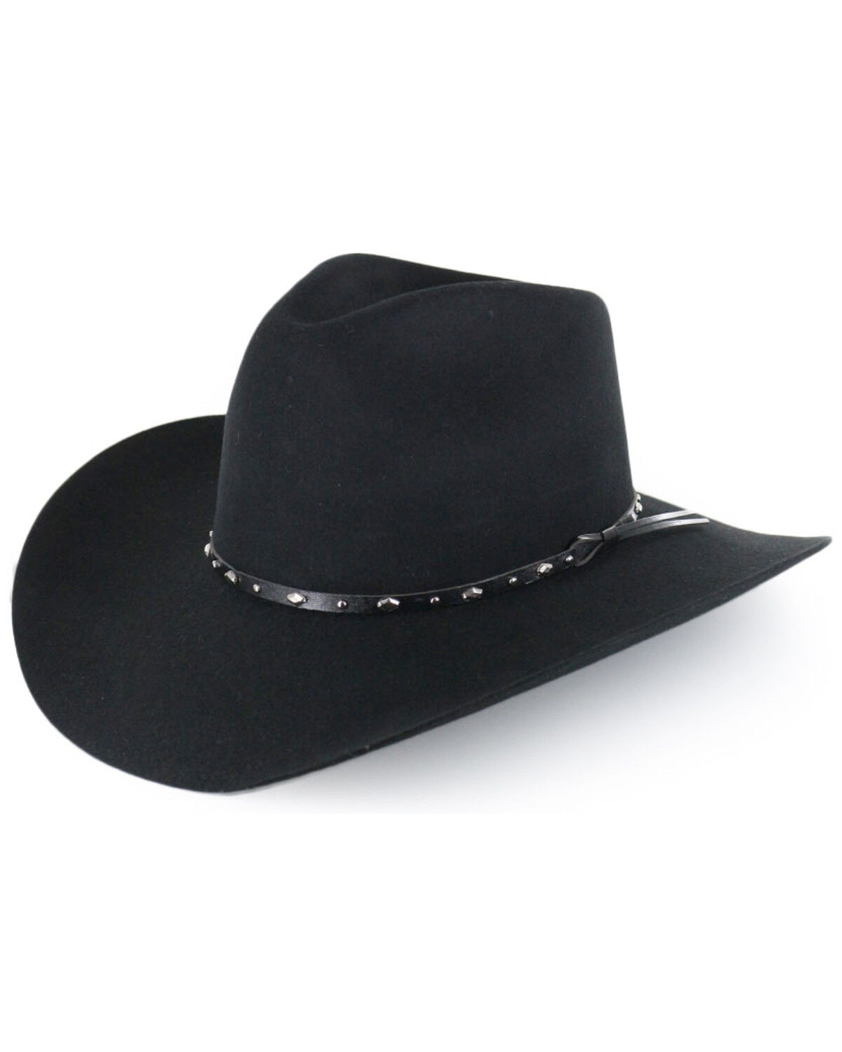 Image #1 - Cody James Colorado Tycoon 3X Felt Cowboy Hat, Black, hi-res
