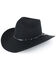 Cody James Men's 3X Colorado Tycoon Wool Felt Cowboy Hat, Black, hi-res