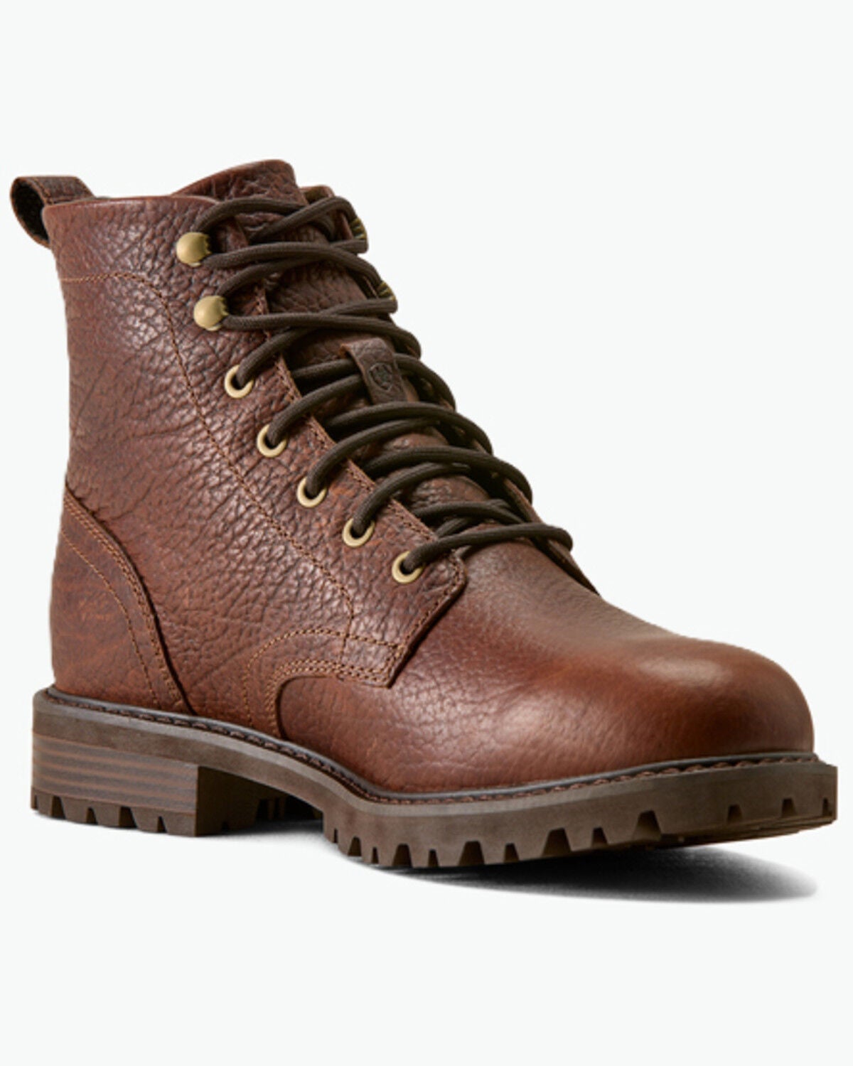 Ariat Men's Moorland Casual Ankle Boots - Round Toe, Brown, hi-res