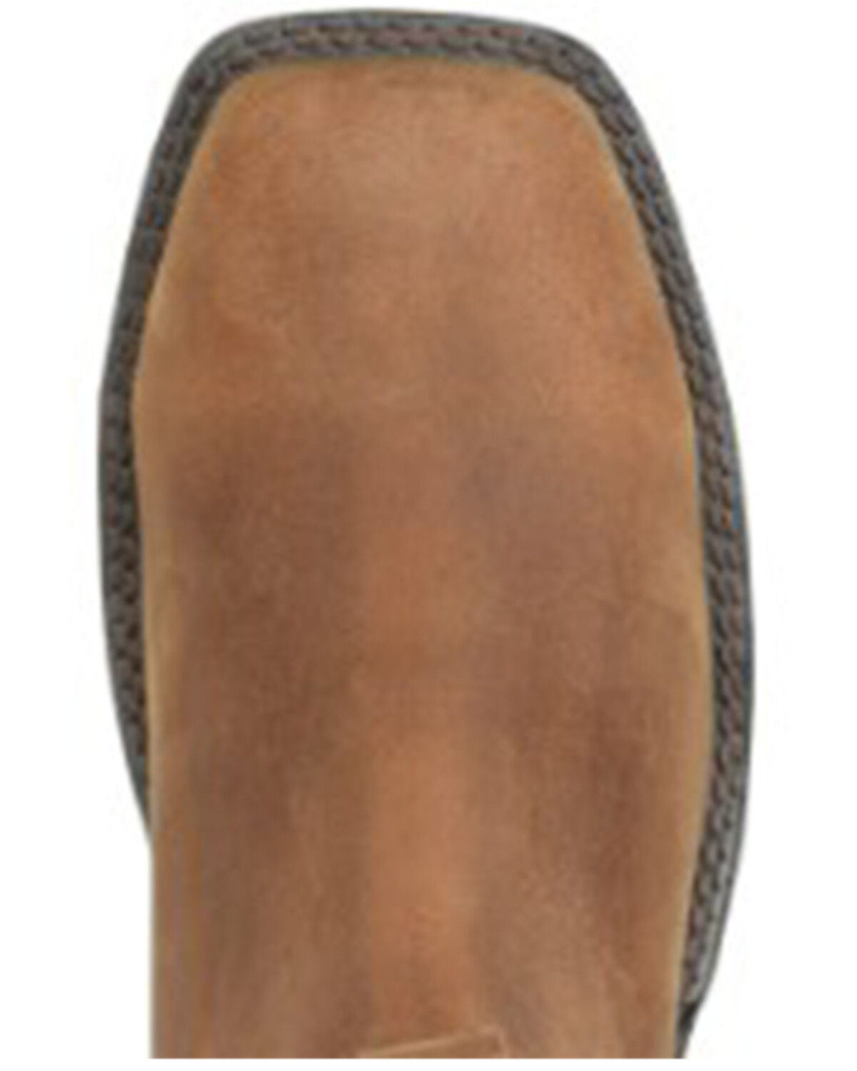 Image #5 - Double H Men's 5" Western Work Boots - Composite Toe, Medium Brown, hi-res