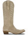 Image #2 - Lane Women's Squash Blossom Suede Tall Western Boots - Snip Toe, Coffee, hi-res