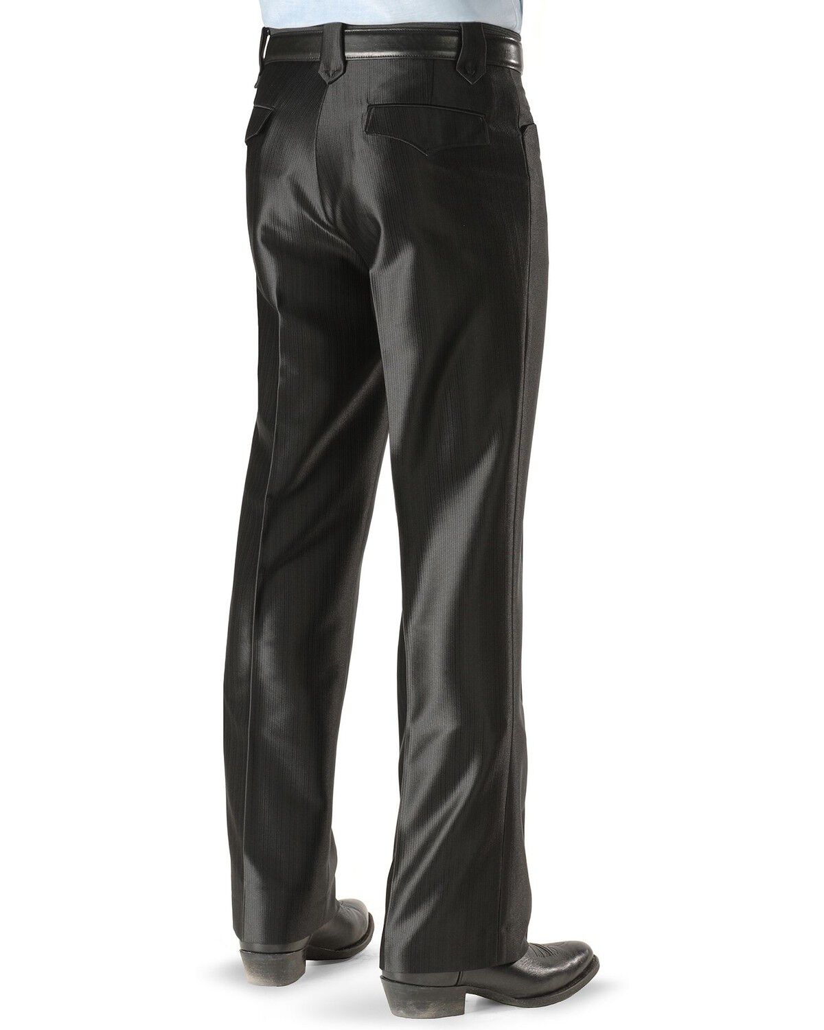Circle S Boise Western Suit Slacks - Big, Black, hi-res