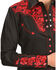 Image #2 - Scully Women's Crimson Floral Embroidered Shirt, Red, hi-res
