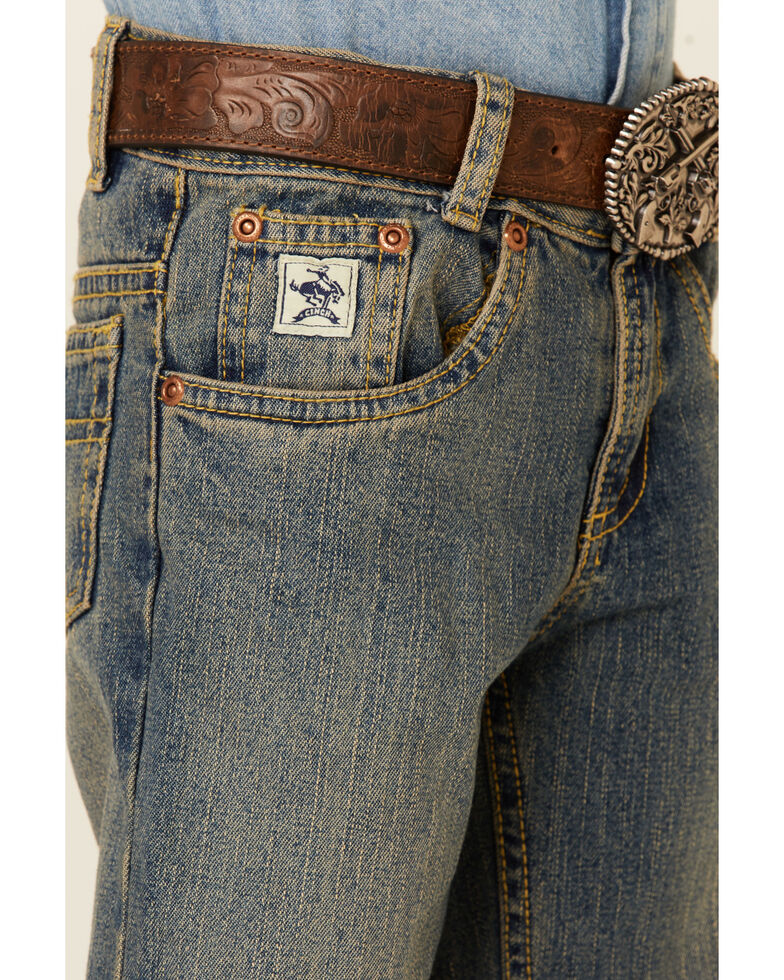 Cinch Boys' Low Rise Slim Fit Jeans - 4-7, Denim, hi-res