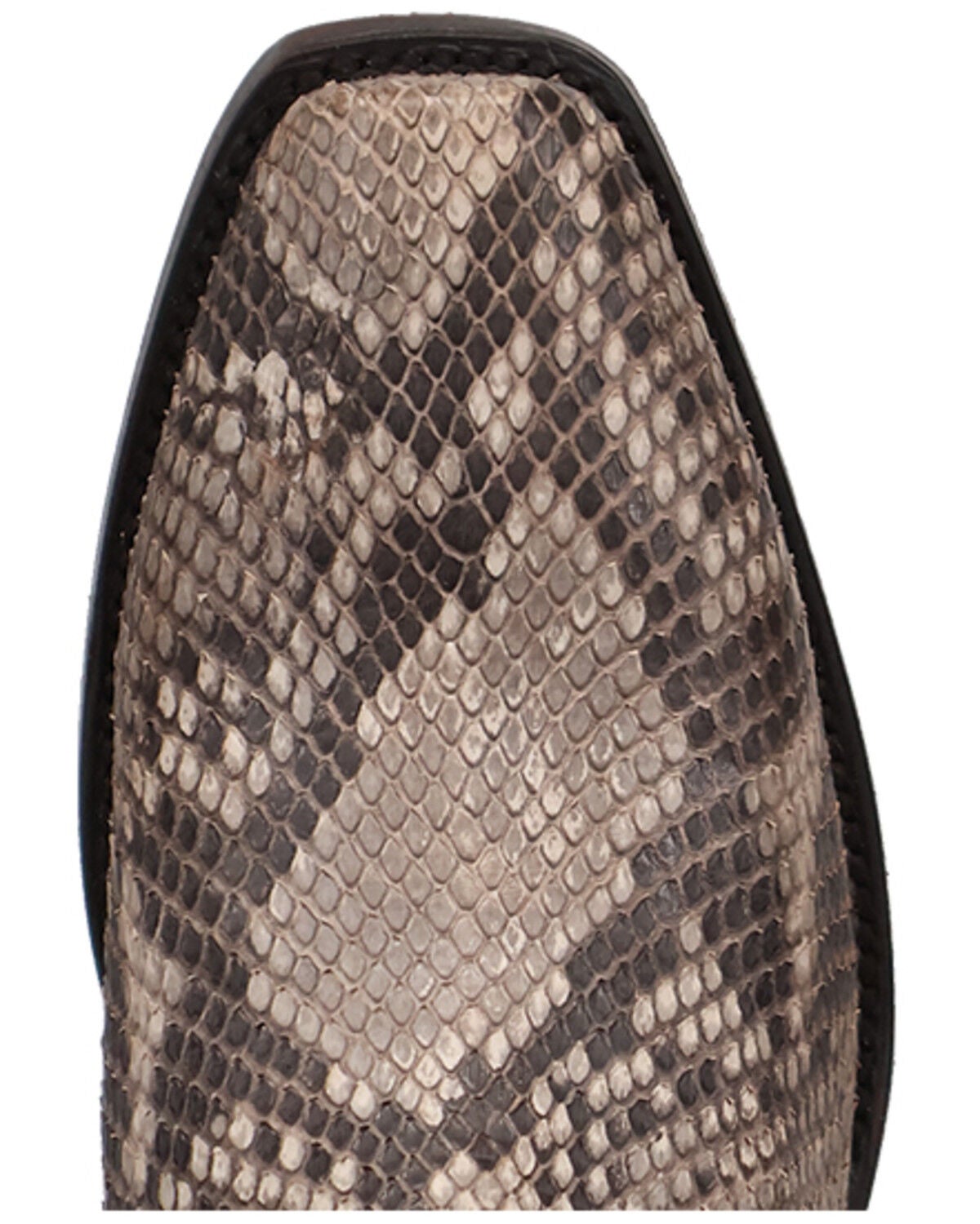 Image #6 - Dan Post Men's Exotic Python Western Boots - Square Toe, Natural, hi-res