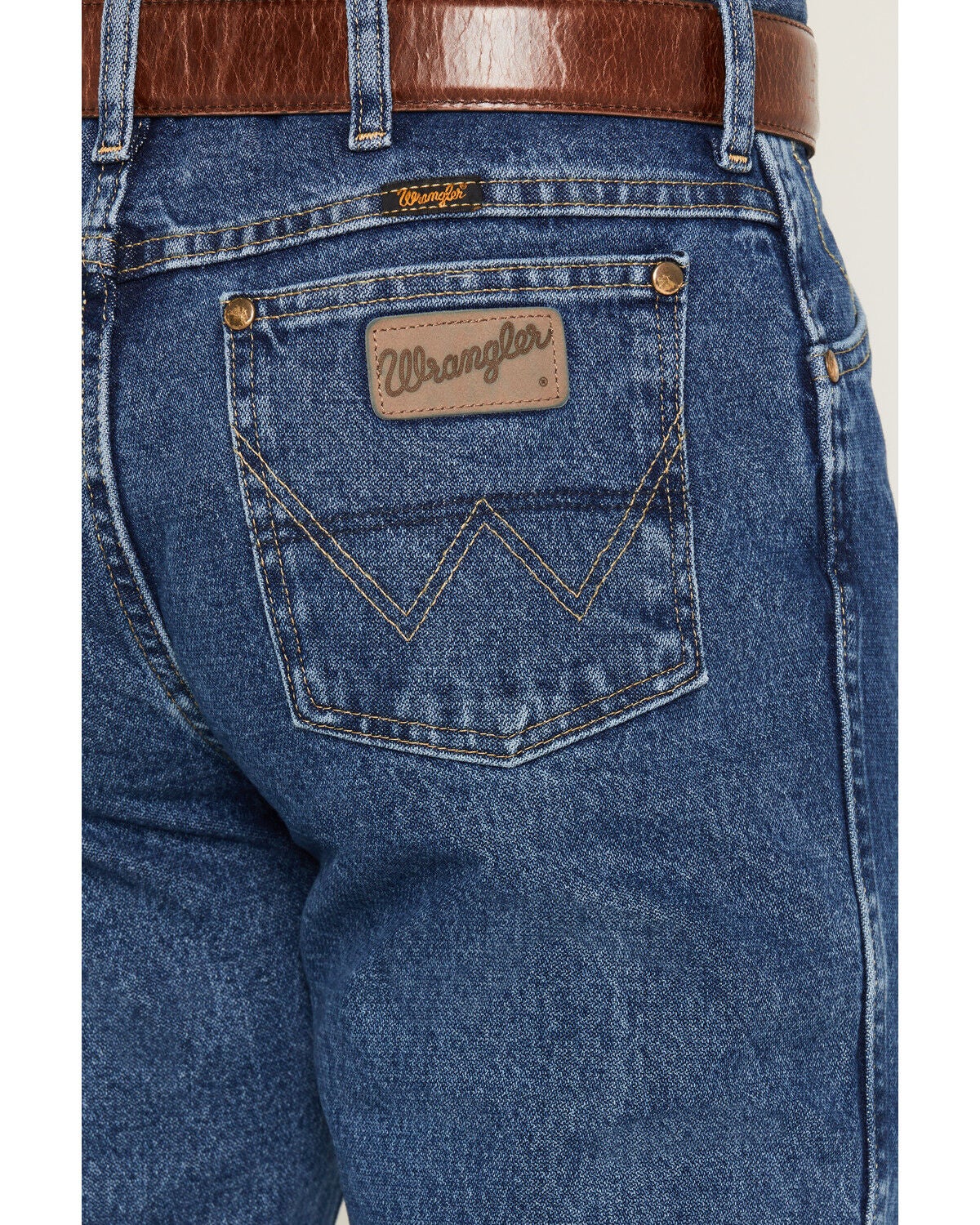 Image #4 - Wrangler Men's George Strait 936 Cowboy Cut Slim Jeans, Denim, hi-res