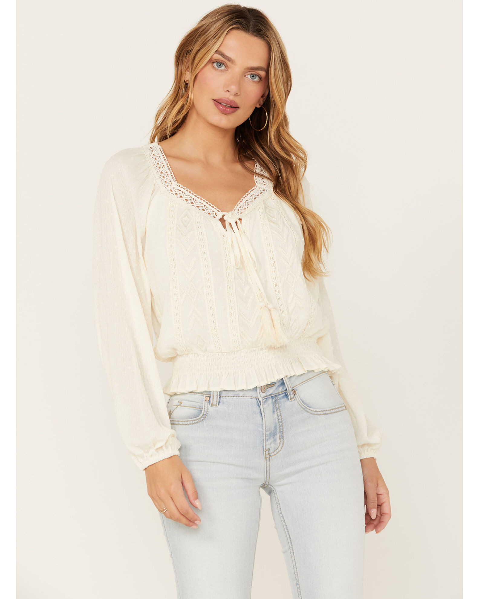 Misses peasant sale tops
