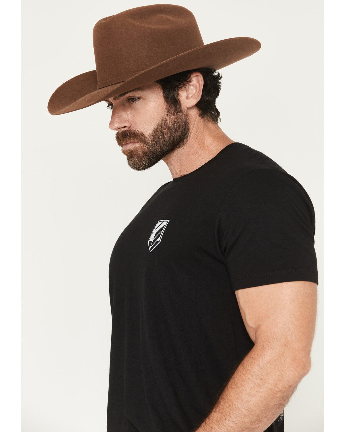 Image #3 - RANK 45&reg; Men's USA Bull Short Sleeve Graphic T-Shirt, Black, hi-res