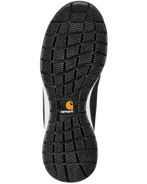 Image #7 - Carhartt Men's Force Work Shoes - Nano Composite Toe, Black/white, hi-res
