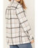 Image #4 - Cleo + Wolf Women's Plaid Print Shacket, Ivory, hi-res