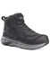 Image #1 - Carolina Men's Align Voltrex Mid-Cut Athletic Hiking Work Sneaker - Composite Toe, Black, hi-res