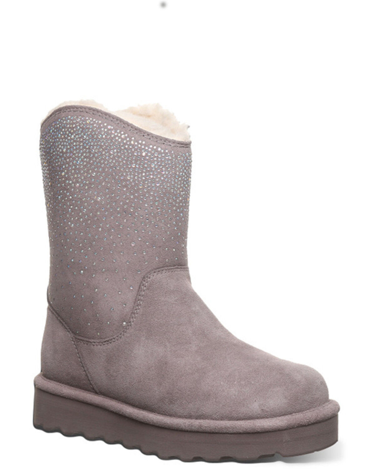 Image #1 - Bearpaw Women's Glam Platform Lo Casual Boots, Light Grey, hi-res