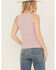 Image #4 - White Crow Women's Howdy Embroidered Tank, Lavender, hi-res
