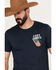 Image #2 - Cody James Men's Heal Your Soul Short Sleeve Graphic T-Shirt, Navy, hi-res