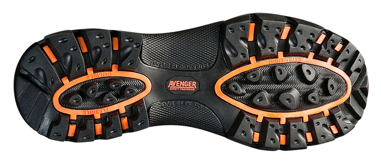 Image #2 - Avenger Men's Insulated Hiking Boots - Composite Toe, Brown, hi-res