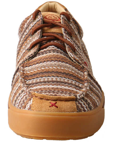 Twisted X Men's Hooey Loper Shoes - Moc Toe, Brown, hi-res