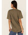 Image #4 - Ali Dee Women's Don't Mess with Cowgirls Graphic Tee, Olive, hi-res