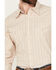 Image #3 - Stetson Men's Striped Print Long Sleeve Snap Western Shirt, Off White, hi-res