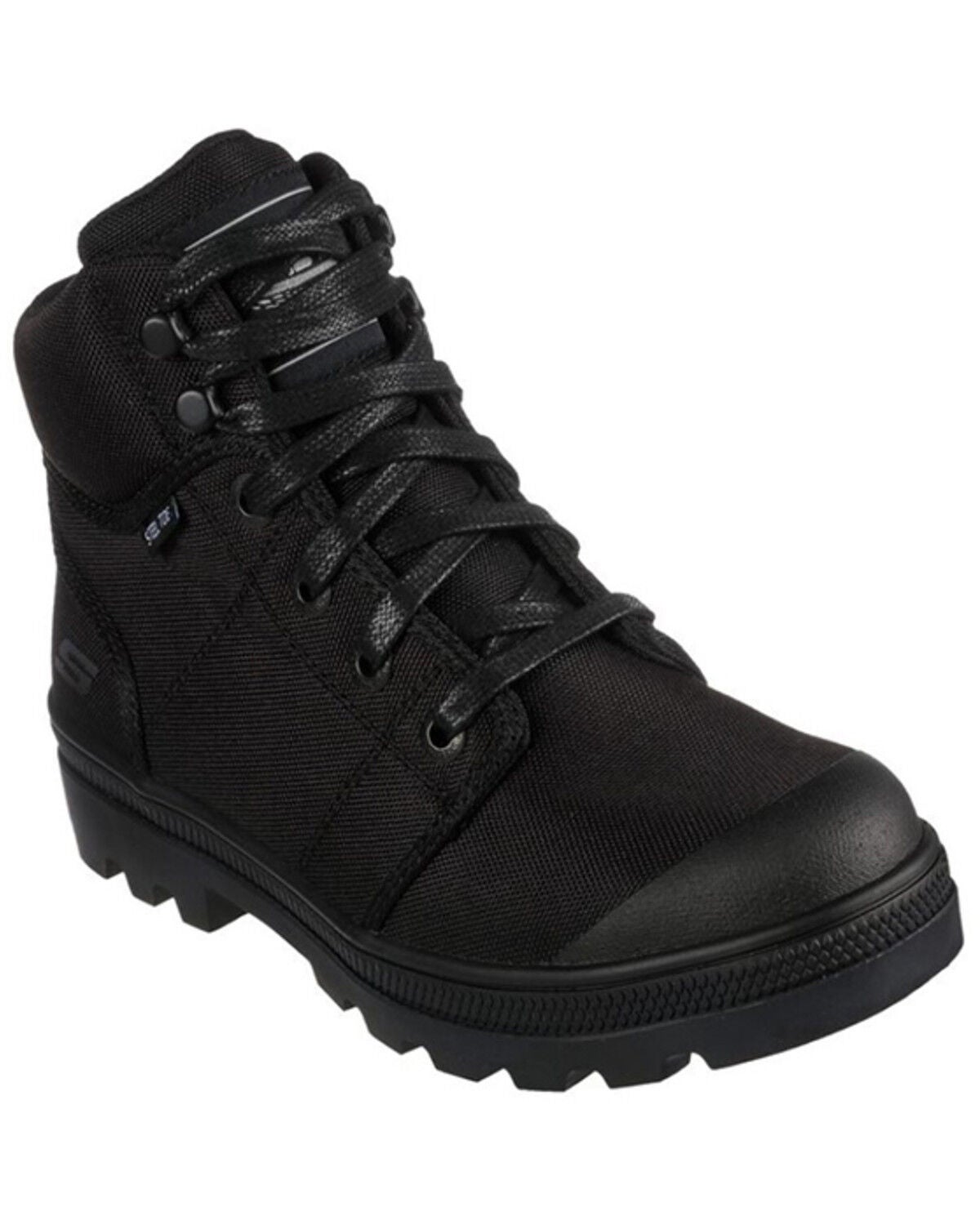 Skechers Women's Rotund Darragh Work Lace-Up Boot - Steel Toe, Black, hi-res