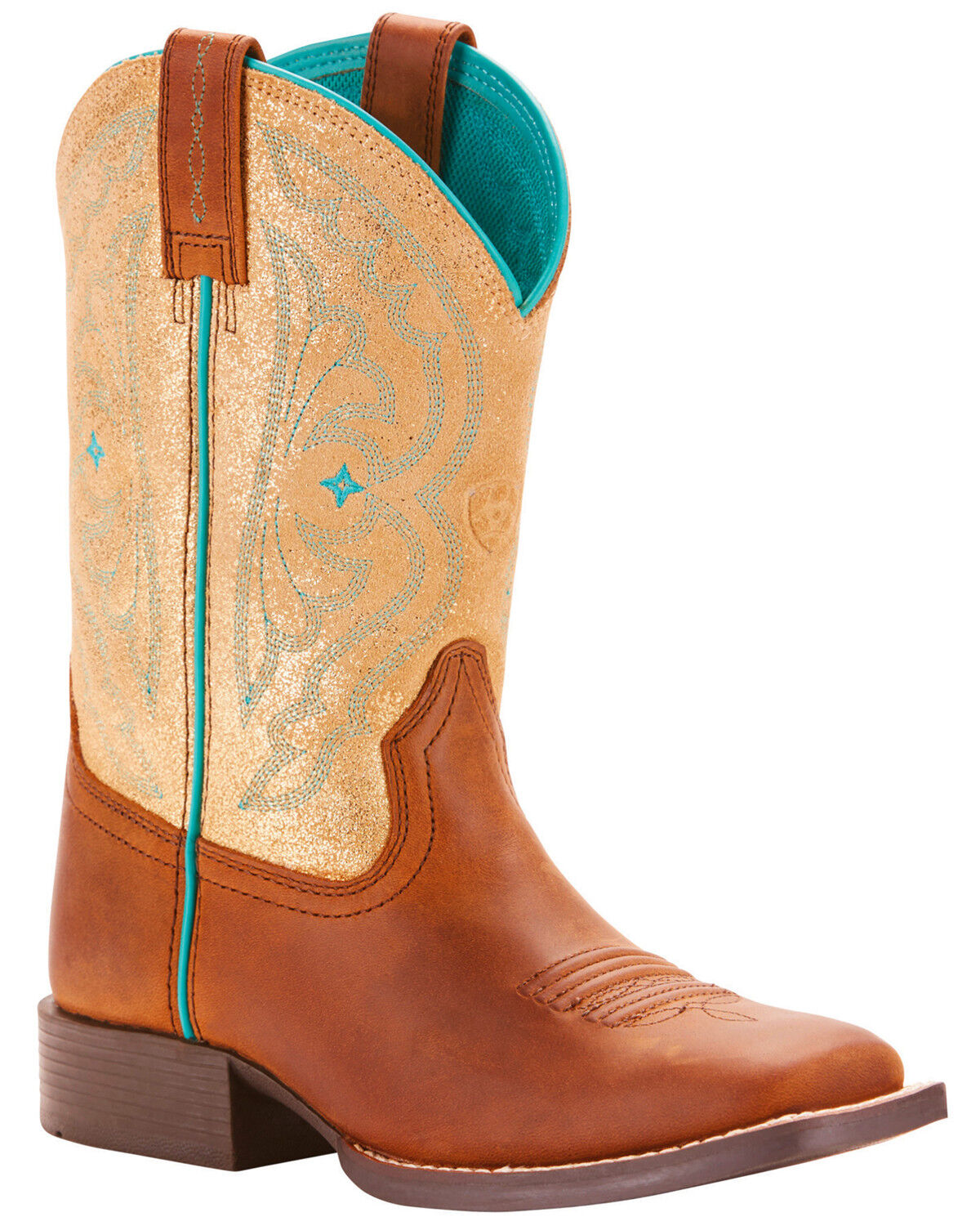 teal ariat boots