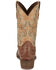 Image #5 - Nocona Women's Hierra Ostrich Print Western Boots - Square Toe, Tan, hi-res