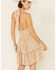 Image #4 - Band of the Free Women's Striped Open Back Dress, Ivory, hi-res