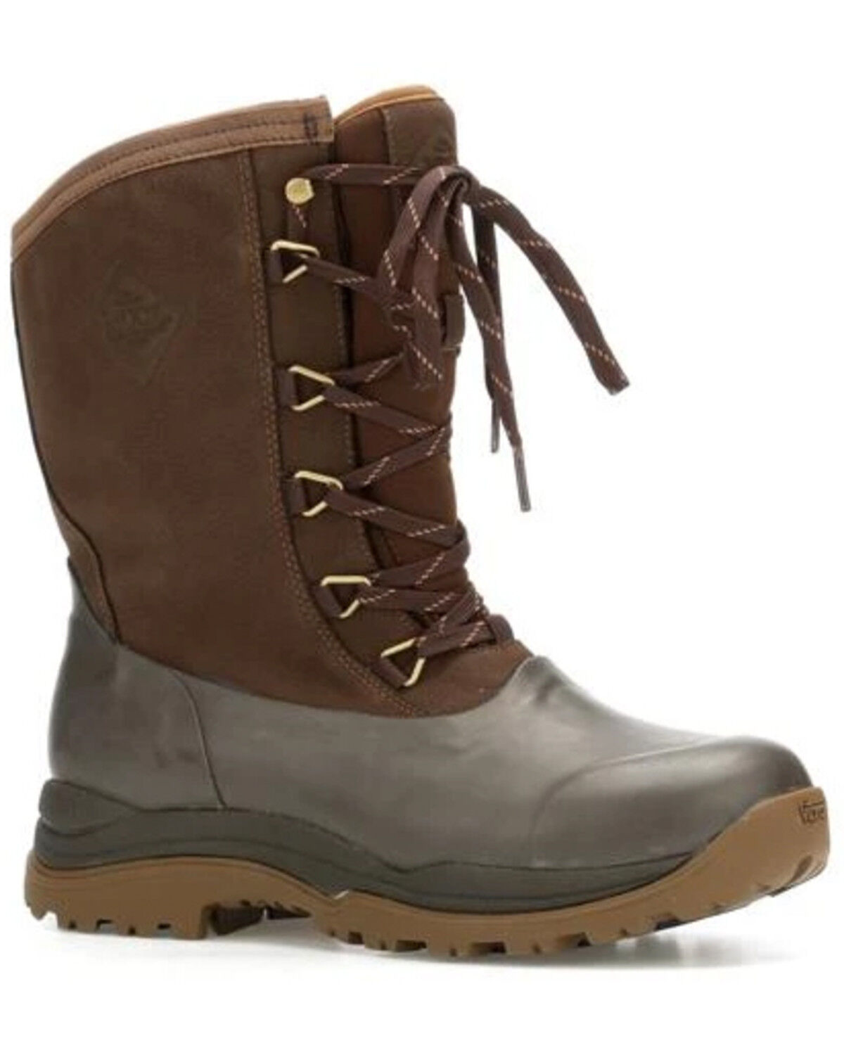 Image #1 - Muck Boots Men's Arctic Outpost Rubber Boots - Round Toe, Brown, hi-res