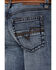 Image #4 - Cody James Men's Outpost Dark Wash Slim Straight Stretch Denim Jeans, Dark Medium Wash, hi-res