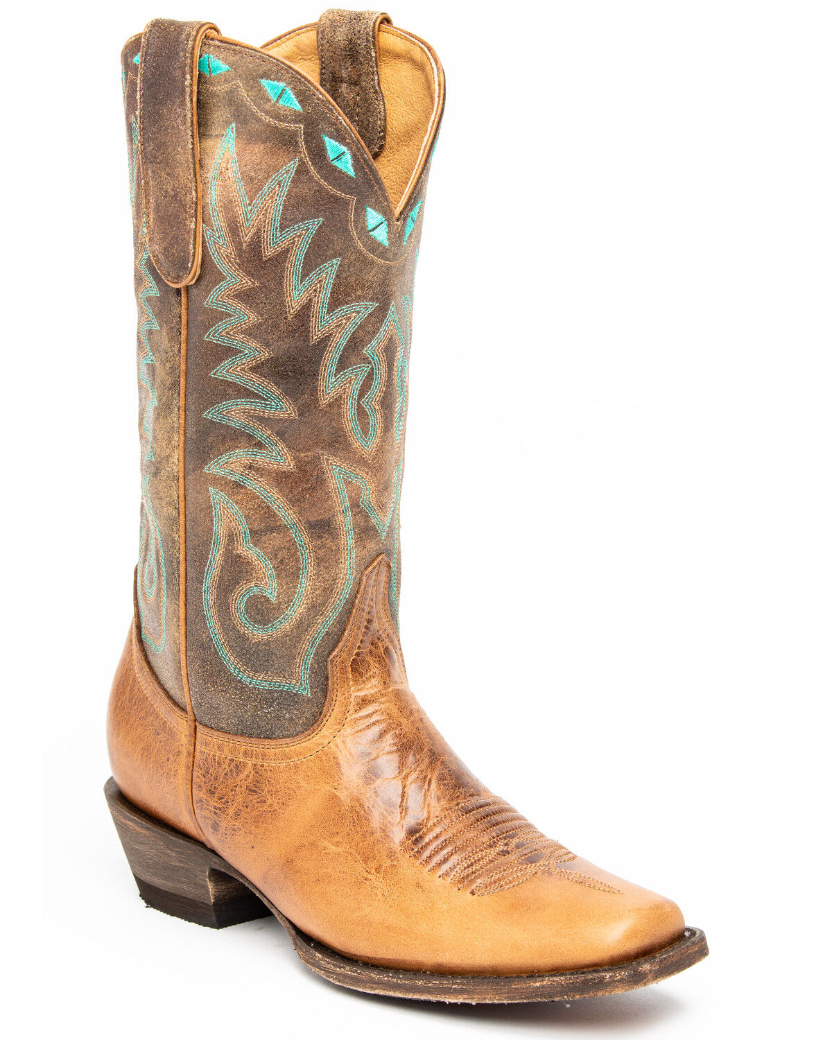 Image #1 - Idyllwind Women's Buckwild Western Performance Boots - Square Toe, Brown, hi-res