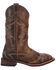 Image #2 - Laredo Women's Charli Performance Western Boots - Broad Square Toe, Distressed Brown, hi-res