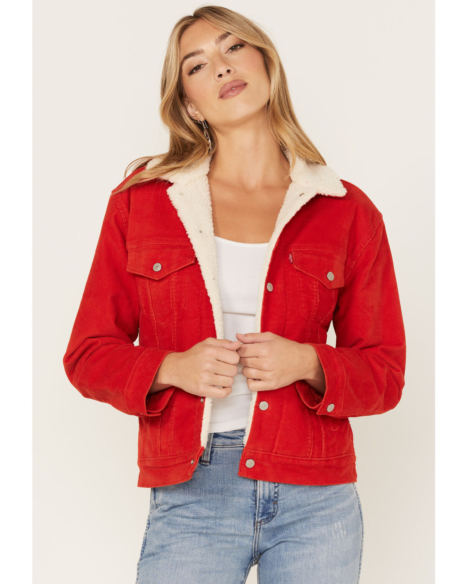 Levi's red new arrivals corduroy jacket