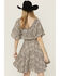 Image #4 - Wrangler Retro Women's Flutter Sleeve Mini Dress, Grey, hi-res