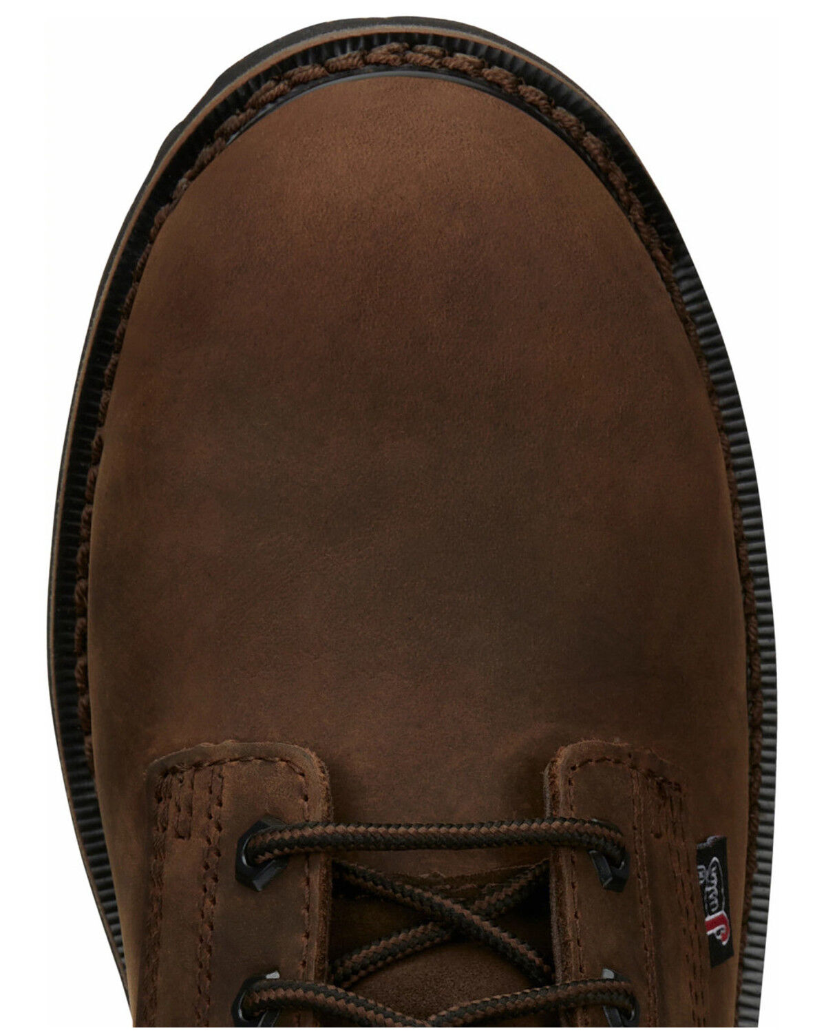 Image #6 - Justin Men's Drywall Waterproof Work Boots - Steel Toe, Brown, hi-res