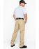 Image #6 - Carhartt Men's FR Canvas Work Pants, Khaki, hi-res