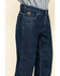 Image #4 - Hawx Men's FR Denim Straight Work Jeans , Indigo, hi-res