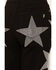 Image #4 - Vibrant Denim Women's Rhinestone Star High Rise Wide Leg Jeans, , hi-res