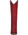 Image #4 - Corral Women's Exotic Python Skin Western Boots - Snip Toe, Red, hi-res