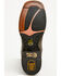Image #7 - Dan Post Women's Kendall Western Performance Boots - Broad Square Toe, Black, hi-res