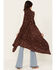 Image #4 - Shyanne Women's Space Dyed Sweater Vest , Maroon, hi-res