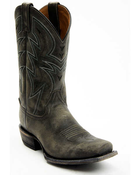 Image #1 - Moonshine Spirit Men's Kelsey Western Boots - Broad Square Toe, Black, hi-res