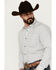 Image #2 - Gibson Trading Co Men's Flower Power Floral Print Long Sleeve Button-Down Western Shirt, White, hi-res