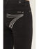 Image #2 - 7 For All Mankind Women's Salem High Rise Bootcut Stretch Denim Jeans, Black, hi-res