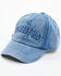 Image #1 - Shyanne Women's Denim Cowboy Hat Baseball Cap, Blue, hi-res