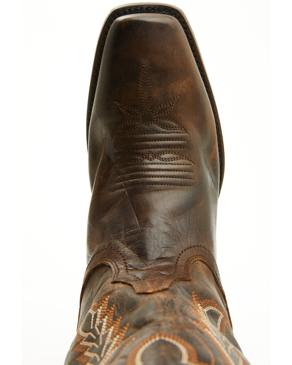 Image #6 - Dan Post Women's Whispering Wind Tall Western Boots - Square Toe, Brown, hi-res