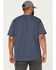 Image #4 - Lucky Brand Workwear Men's Core Logo Short Sleeve T-Shirt, Navy, hi-res