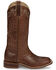 Image #2 - Justin Women's Stella Western Boots - Broad Square Toe , Tan, hi-res