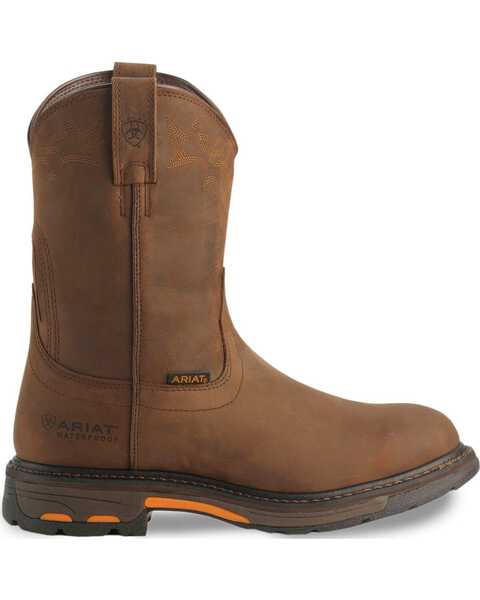 Image #2 - Ariat H2O WorkHog® Work Boots - Composite Toe, Distressed, hi-res