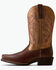 Image #2 - Ariat Women's Round Up Performance Western Boots - Square Toe, Brown, hi-res