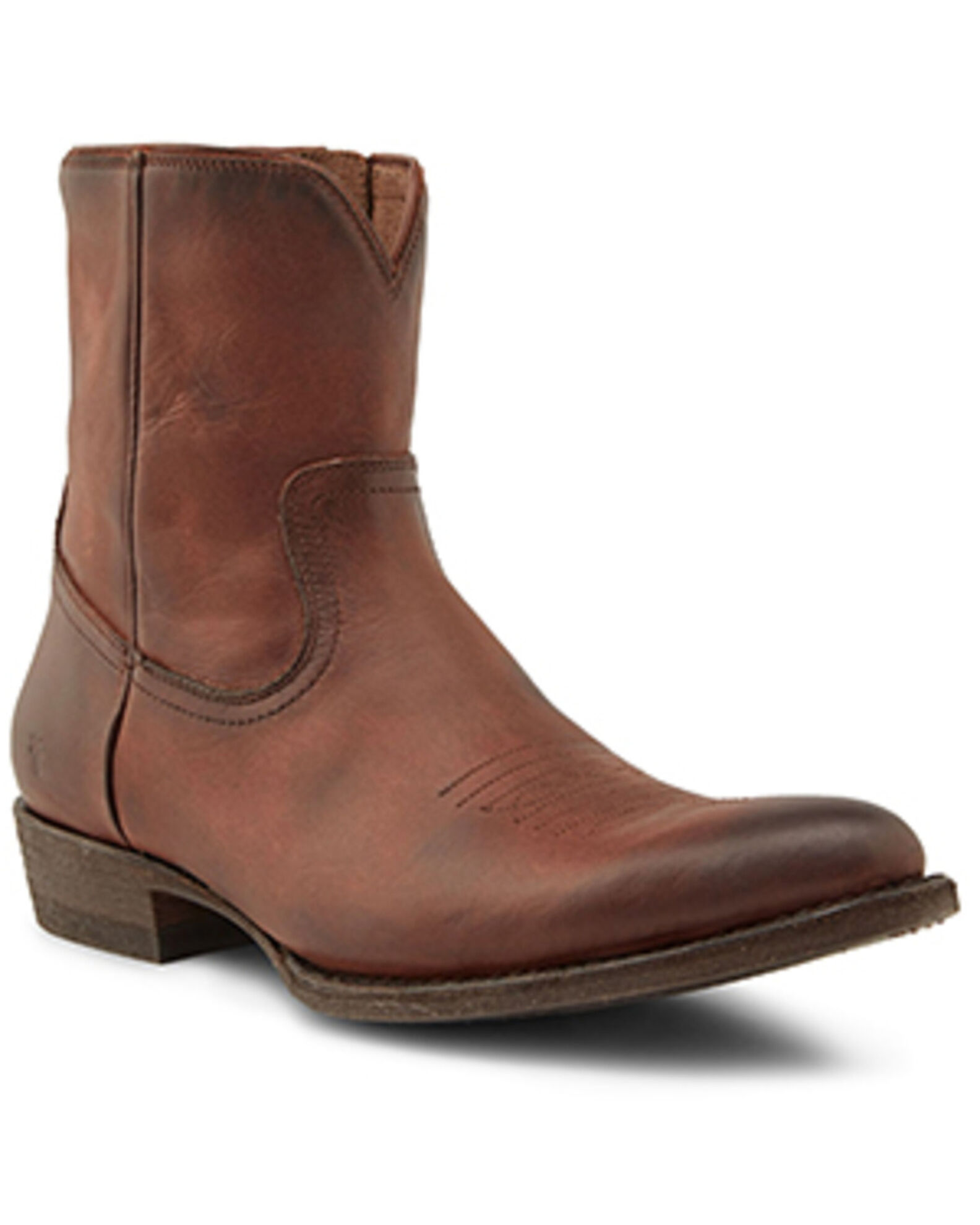 Frye Men s Austin Inside Zip Ankle Boots Medium Toe